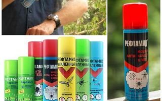 Spray Reftamid mot myggor