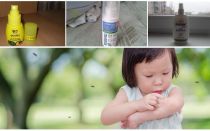 Αποτελεσματικά μέσα κουνουπιών για παιδιά από 1 έτος