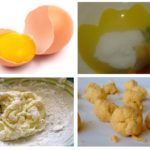 Ácido bórico e gemas de ovo