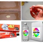 Get rid of glue on hand