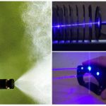 Déchiqueteurs à vapeur et laser