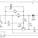 Circuito elettronico del repulsore ad ultrasuoni