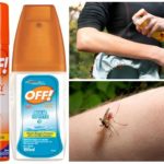 Spray og spray av mygg